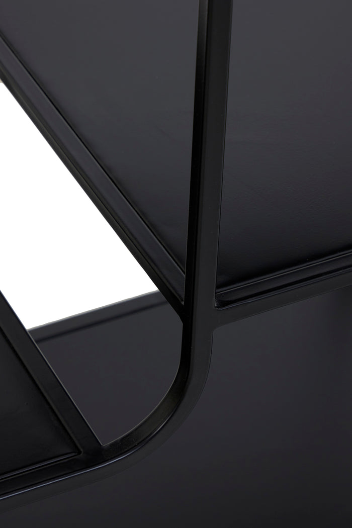 Light & Living Light&living Kast open 141x37x81,5 cm WINSTON mat zwart