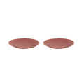 Mammoet - Spirit - Bord - 2 stuks - ø 27,5 cm - Rood - Stoneware