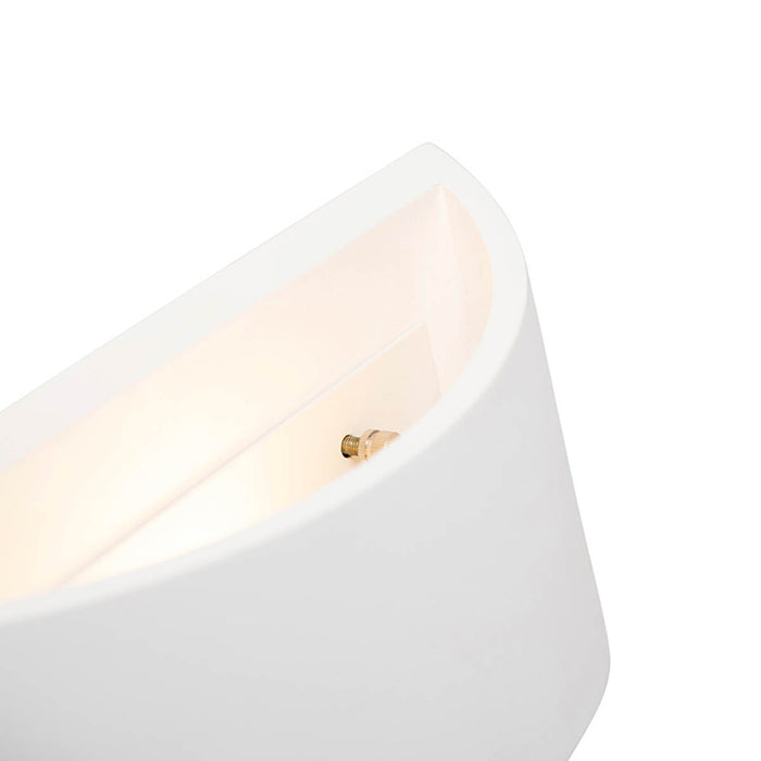 QAZQA Smart wandlamp wit 20 cm incl. Wifi G9 - Tum