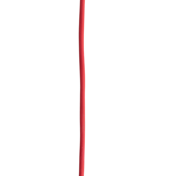 QAZQA Smart buiten hanglamp wit 35cm met rode stekker incl. Wifi A60