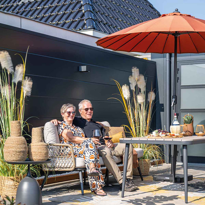 Garden Impressions Manilla parasol Ø250 cm - koper