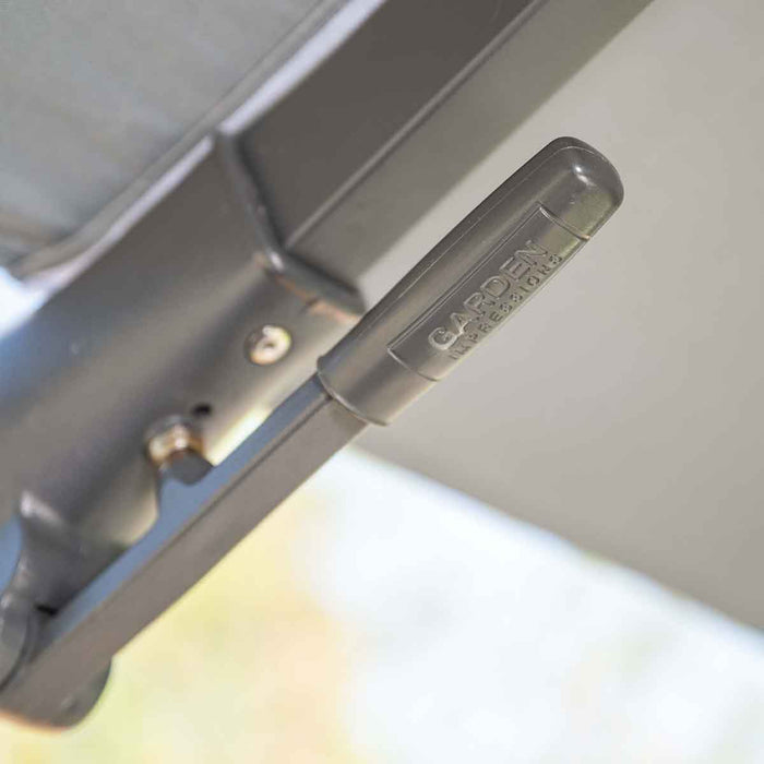 Garden Impressions Hawaii zweefparasol 300x300 c. black - taupe