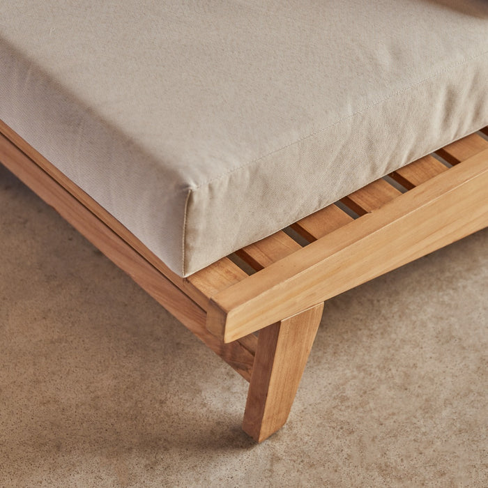 Tikamoon - 2-zitstuinbankje Olia van teakhout