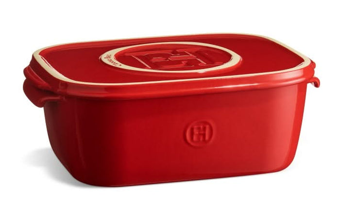 Emile Henry Kaasdoos Grand Cru - Aardewerk - 31 x 20 cm | 3.5 liter