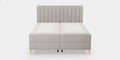 by fonQ Pazara Boxspring met Opbergruimte 160 x 200 cm - Beige / Naturel