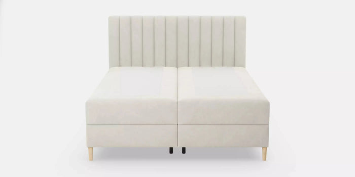 by fonQ Pazara Boxspring met Opbergruimte 180 x 200 cm - Crème / Naturel