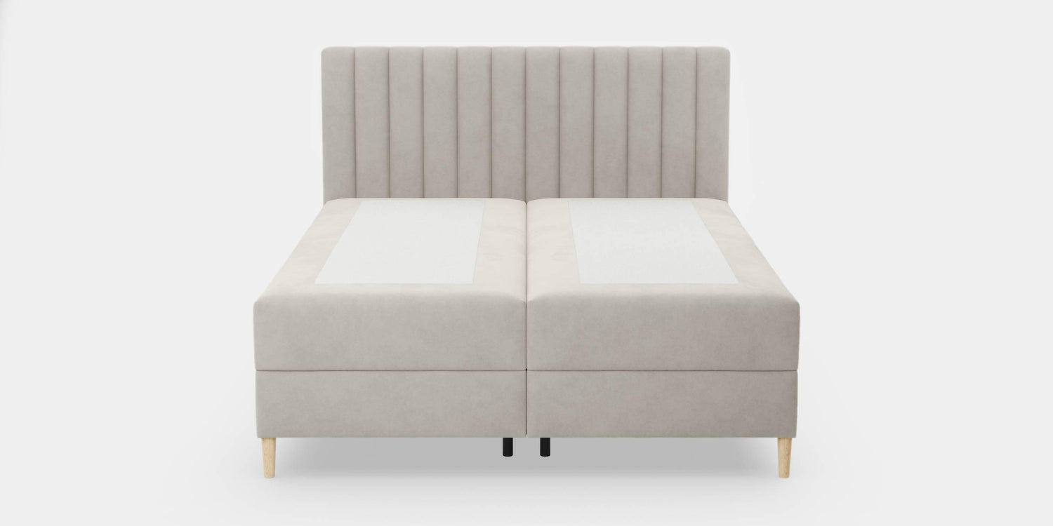 by fonQ Pazara Boxspring met Opbergruimte 180 x 200 cm - Beige / Zwart