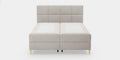 by fonQ Novae Boxspring met Opbergruimte 180 x 200 cm - Beige / Zwart