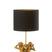 Lamp | Polyester | Goud | 25x25x (h)53 Cm