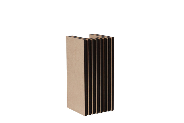 Blij Design Wandlamp Brick Naturel 2x GU10