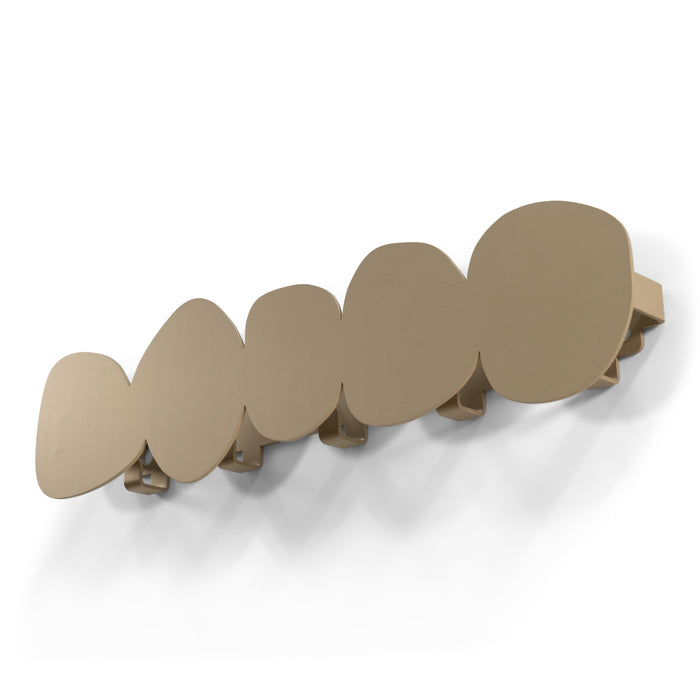 Spinder x Eva van de Ven kapstok Tumulo Medium - Champagne  - 5 haken