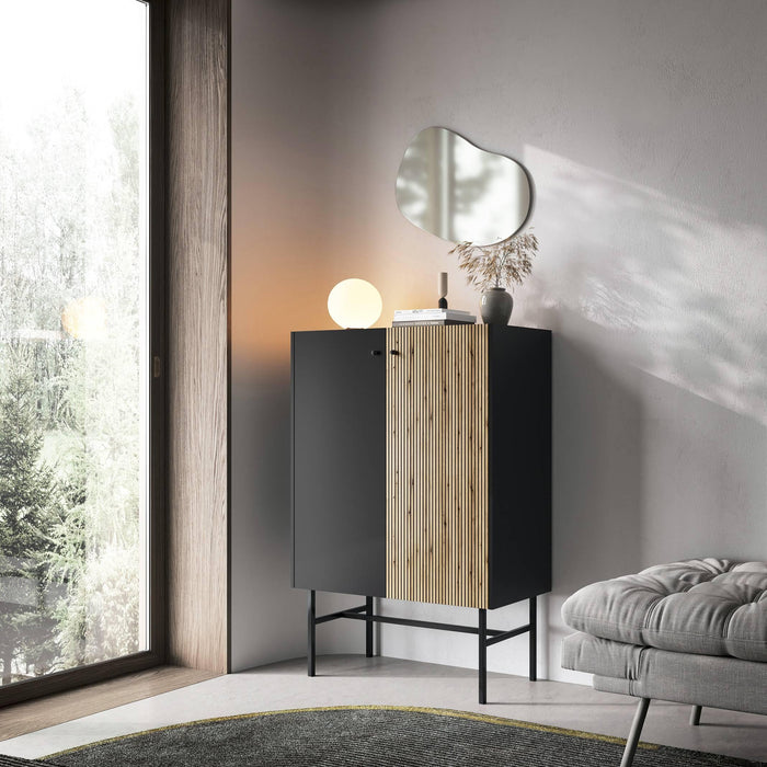 by fonQ Scandiva Opbergkast - Naturel