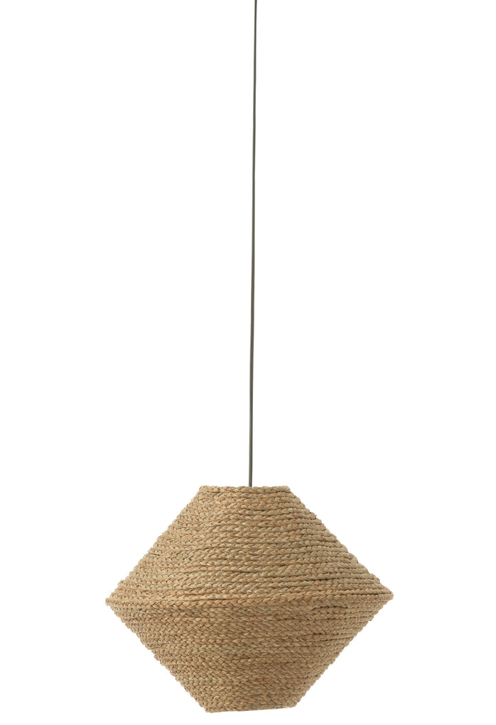 J-Line - Hanglamp Ufo Zeegras Naturel Large - 40x40x32cm