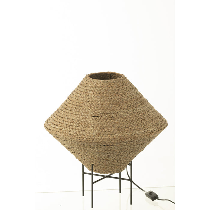 J-Line - Hanglamp Ufo Zeegras Naturel Large - 40x40x32cm