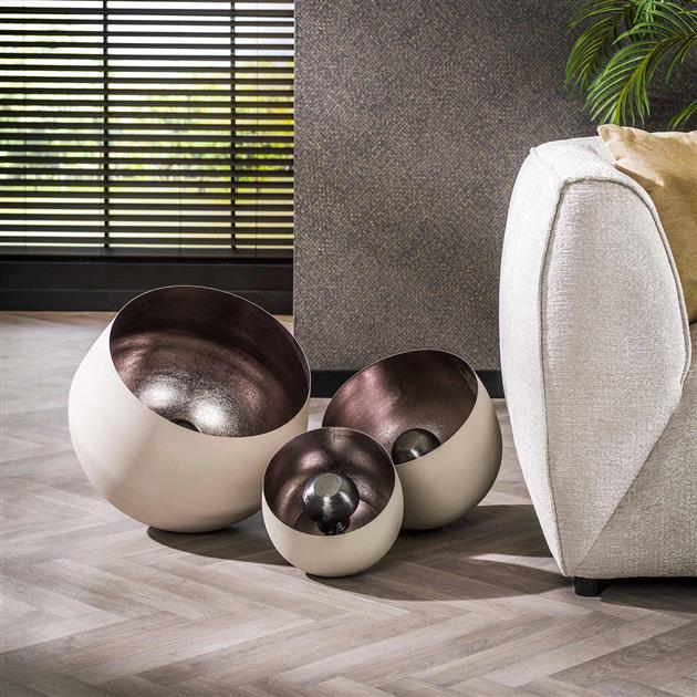 Hoyz Collection - Tafellamp Ø28 Basket - Natural Grey - M