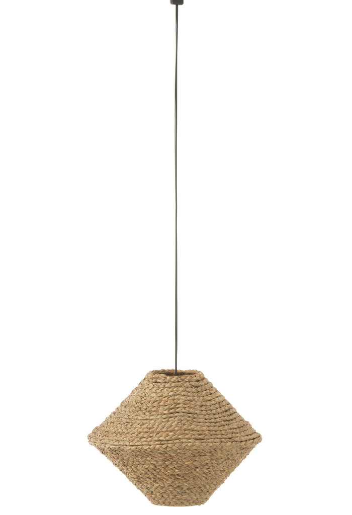 J-Line - Hanglamp Ufo Zeegras Naturel Small - 35x35x27cm