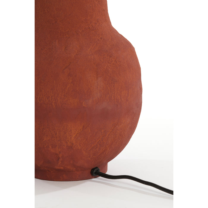Light & Living Light&living Lampvoet Ø17,5x34 cm SARMANO steenrood