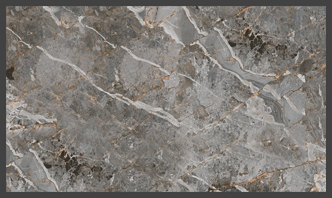 MD Entree - Design mat - Universal - Marble Grey - Vloerkleed -