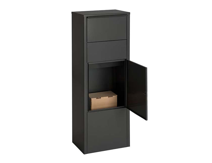 Practo Garden - Pakketbrievenbus - Hannover - Metaal - Zwart - Met