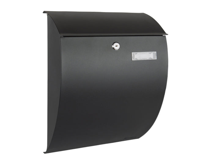 Practo Garden - Brievenbus - Sheffield - Zwart - Gelakt staal