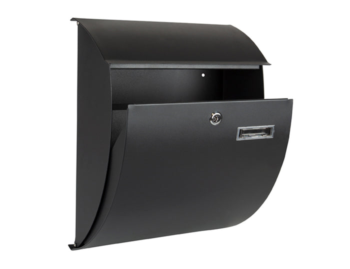Practo Garden - Brievenbus - Sheffield - Zwart - Gelakt staal