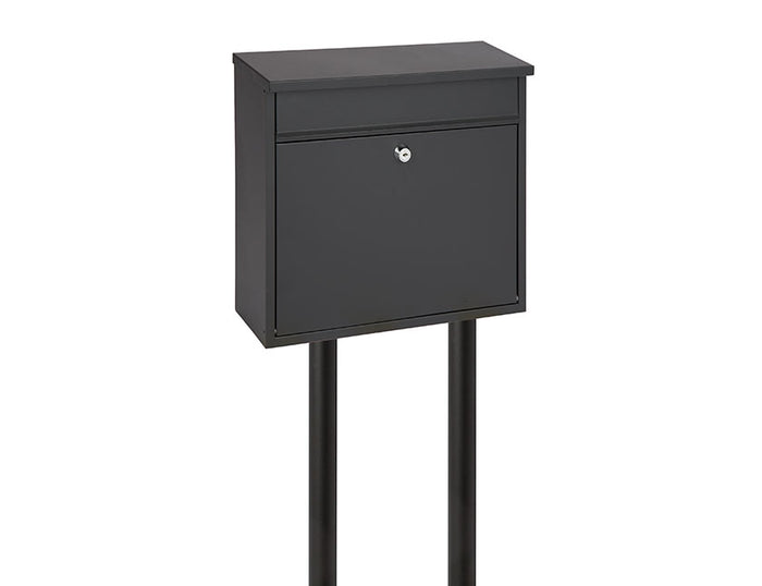 Practo Garden - Brievenbuspalen - Zwart - Mat