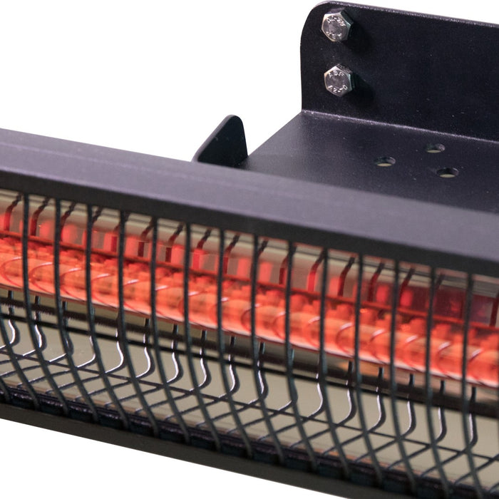 Sunred - COMBIDEAL - Heater & Hoes - Dark lijn - Zwart - Wand model -
