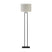 Light & Living Vloerlamp Shiva|Livigno - Zwart|Naturel - Ø40x170cm