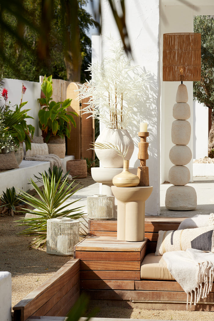 Light & Living - Lampenkap LANZANO - Ø40x50cm - Bruin