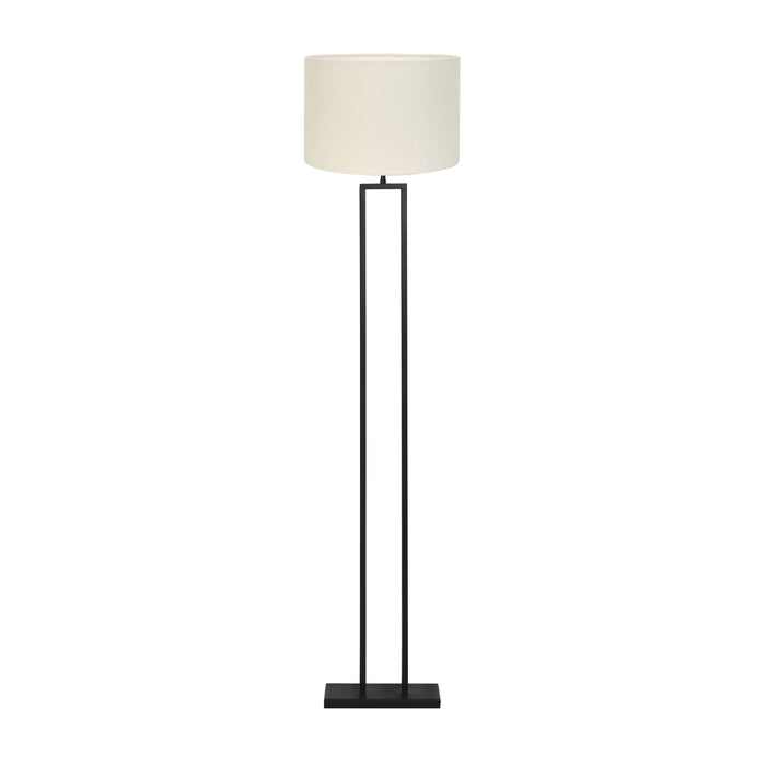 Light & Living Vloerlamp Shiva|Livigno - Zwart|Eiwit - Ø40x170cm