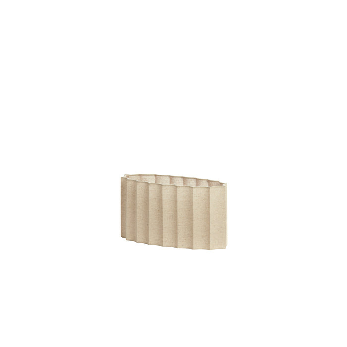 Light&living Kap ovaal recht smal 38-17,5-19 cm DISLI naturel