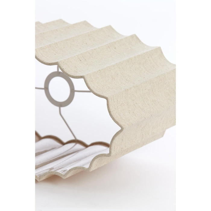 Light&living Kap ovaal recht smal 38-17,5-19 cm DISLI naturel