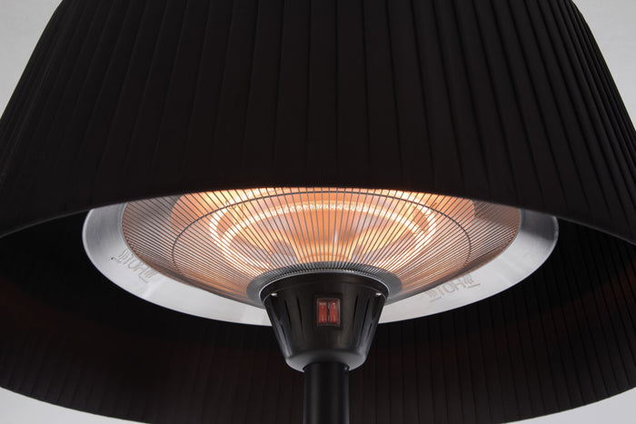 Sunred – Artix - Bright lijn - Zwart - Staand model - Terrasverwarmer