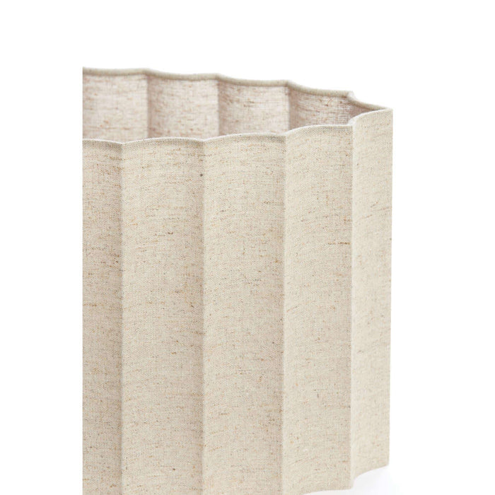 Light&living Kap ovaal recht smal 38-17,5-19 cm DISLI naturel