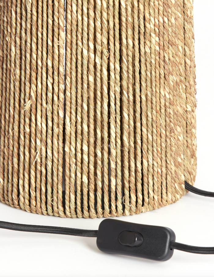 Light & Living - Tafellamp PITINO - Ø31.5x51cm - Bruin