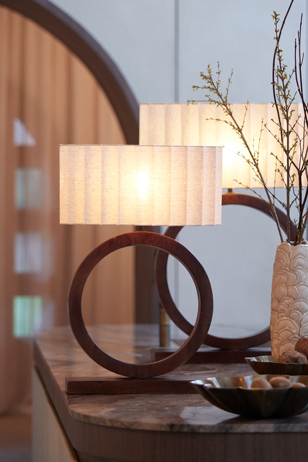 Light&living Kap ovaal recht smal 45-21-22 cm DISLI naturel