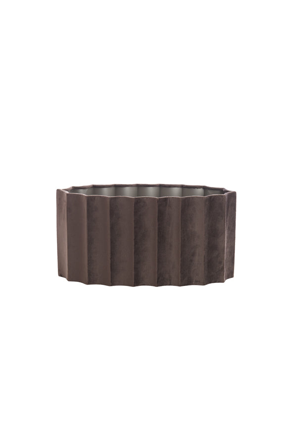 Light&living Kap ovaal recht smal 38-17,5-19 cm DISLI velvet donker...