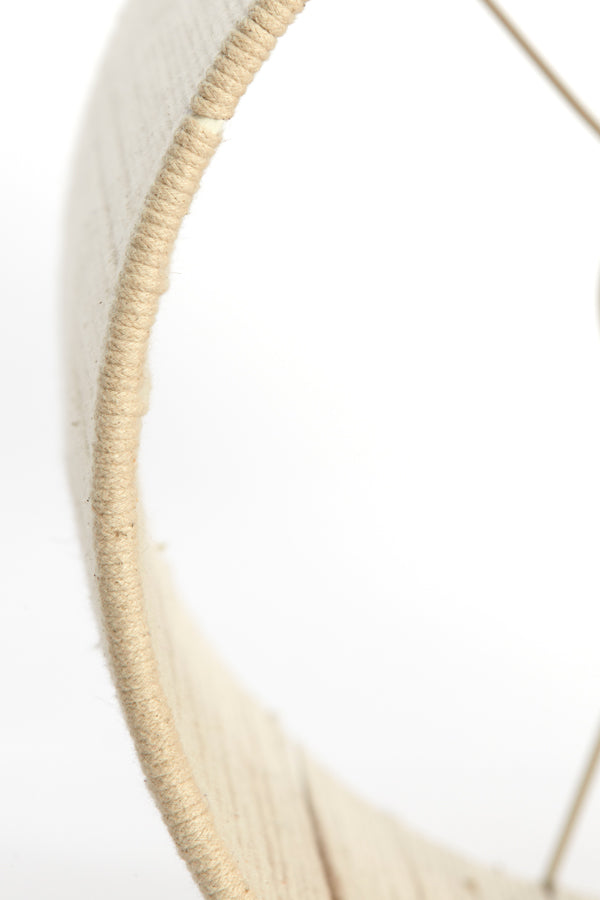 Light & Living - Lampenkap MEDAN - Ø30x40cm - Wit