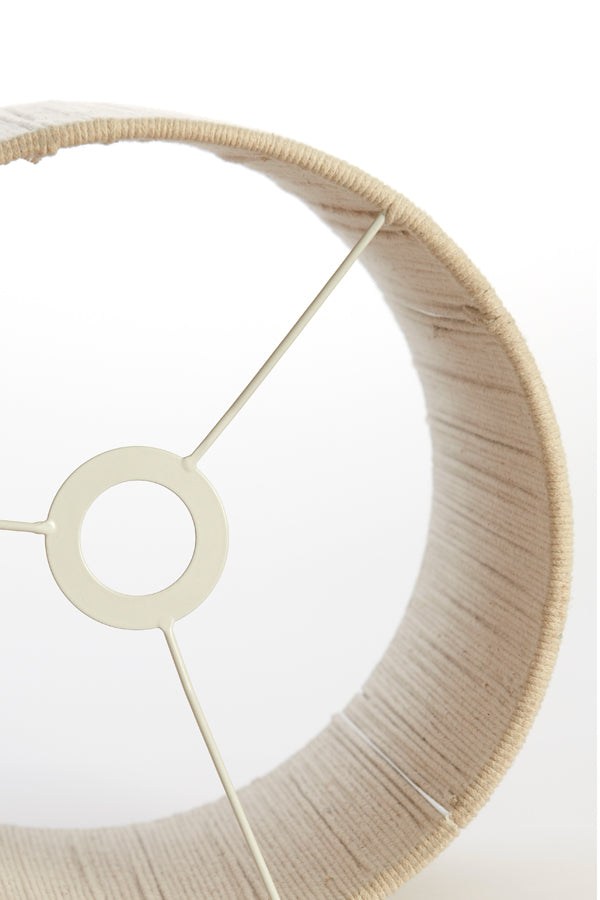 Light & Living - Lampenkap MEDAN - Ø30x40cm - Wit