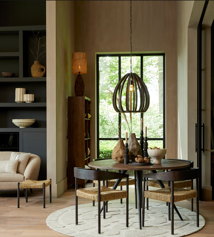 Light & Living - Lampenkap LANZANO - Ø30x40cm - Bruin