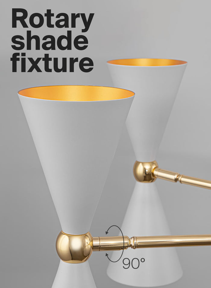 Maytoni - Wandlamp Vesper - Goud