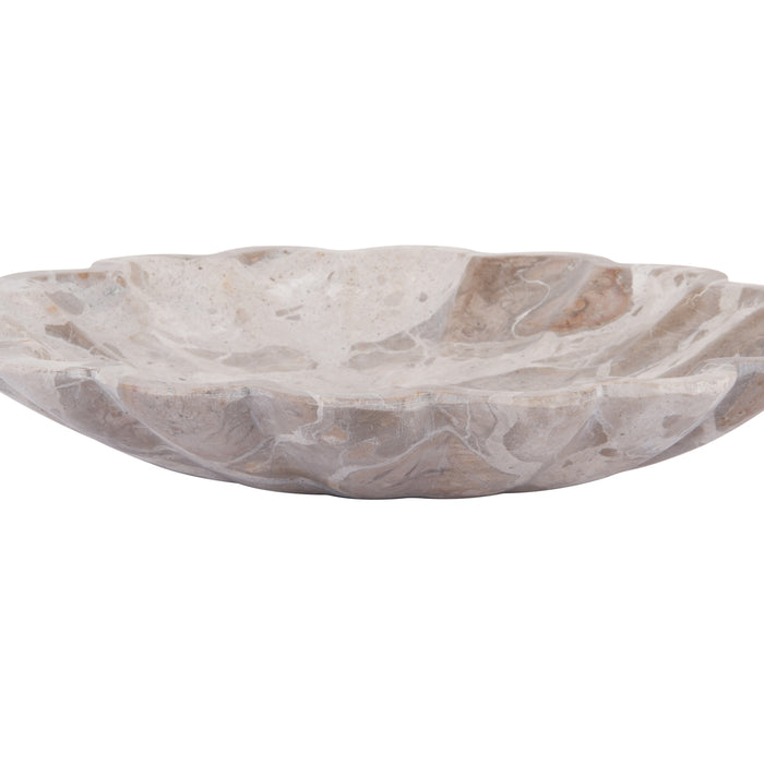 Present Time - Schaal Flower Large - Bruin