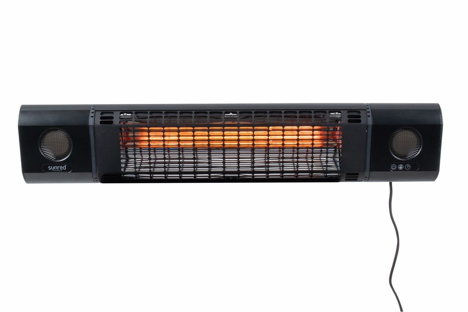 Sunred – Sun and Sound - Ultra lijn – Zwart – Wand model -