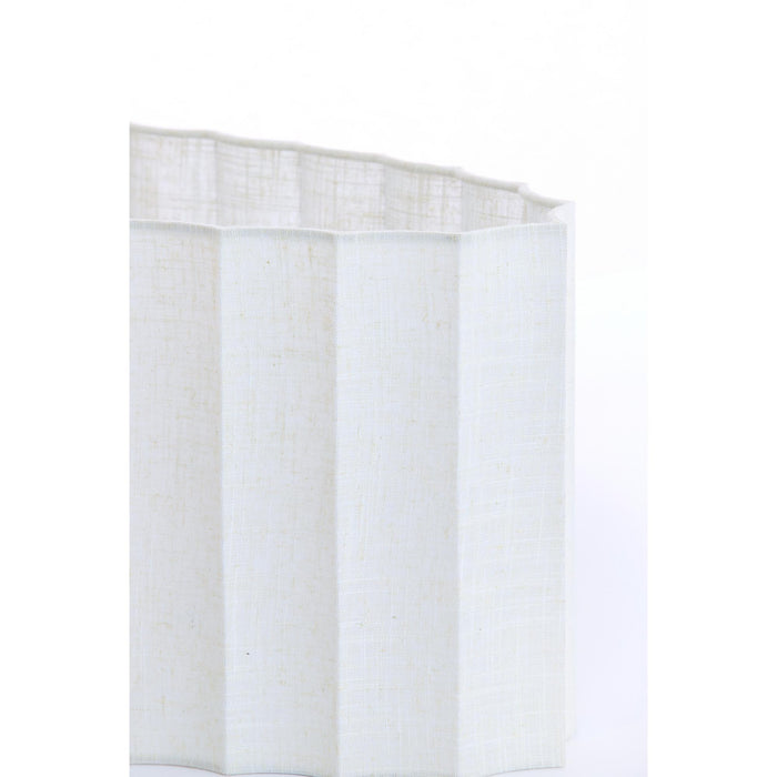 Light & Living Lampenkap ovaal Disli - Wit - 38x17.5x19cm