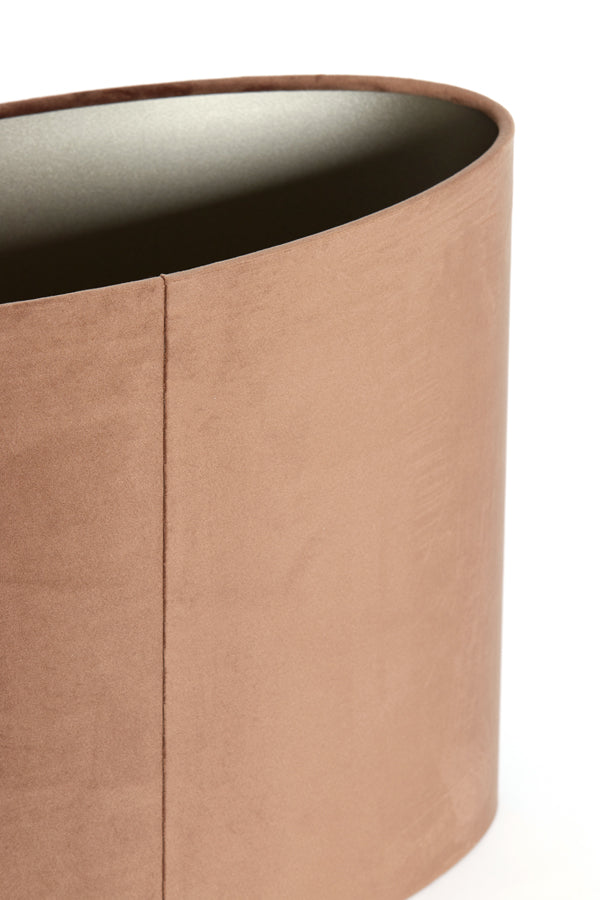Light & Living - Lampenkap VELOURS - 38x17.5x28cm - Bruin