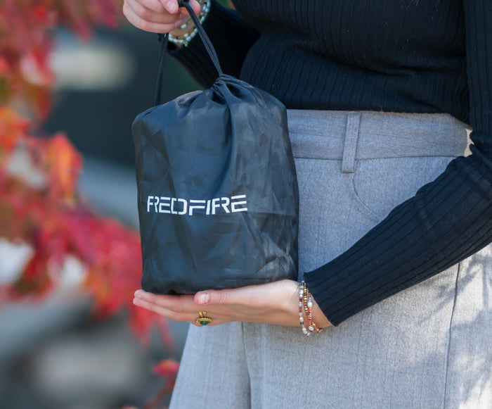 RedFire - Volcano - Small - Zwart - Tafelhaard - Incl. beschermhoes &