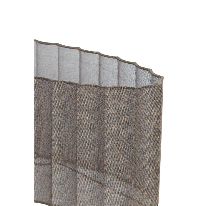 Light & Living Lampenkap ovaal Disli - Bruin - 38x17.5x19cm