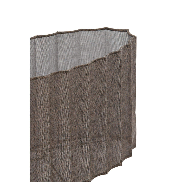 Light & Living Lampenkap ovaal Disli - Bruin - 38x17.5x19cm