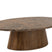 J-line - Salontafel Ovaal Marmer|mangohout Bruin - 130x68x41cm