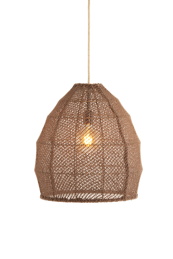 Light & Living - Hanglamp MAKASSAR - Ø42x42cm - Bruin
